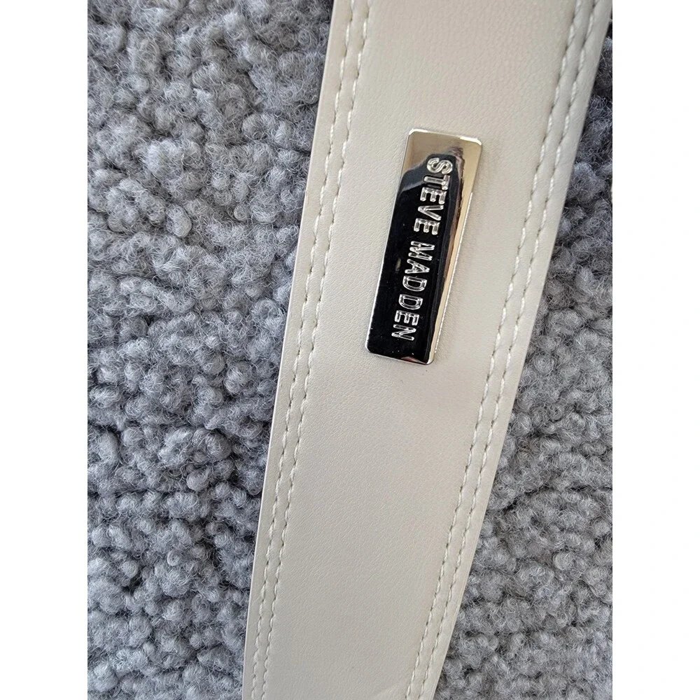 Steve Madden Belt Women's M Bone Adjustable - Picture 10 of 11